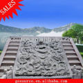outdoor stone carving relief